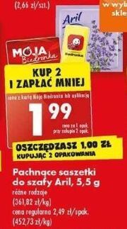 Biedronka Pachnąca saszetka lawendowe wzgórze aril oferta