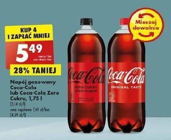 Biedronka Napój coca-cola oferta