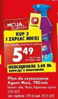 Biedronka Płyn do czysczenia kamień i rdza agent max oferta