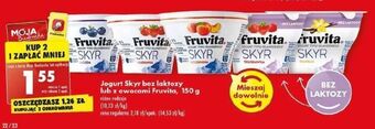 Biedronka Jogurt truskawka fruvita skyr oferta
