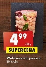 Biedronka Wołowina na pieczeń oferta