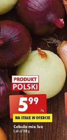 Biedronka Cebula mix oferta