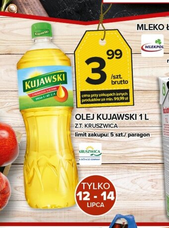 Topaz Olej Kujawski 1l oferta