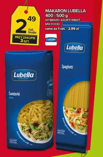 Topaz Makaron Lubella 400-500g oferta