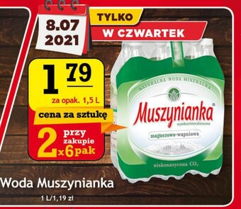 Gram Market Woda Muszynianka 1,5l oferta