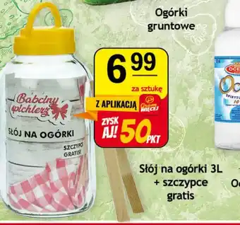 Gram Market Słój na ogórki 3l + szczypce gratis oferta