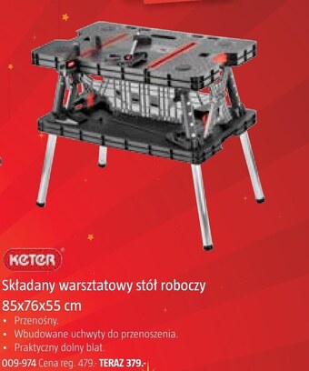Jula Stół roboczy keter oferta