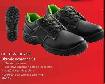 Jula Obuwie ochronne bluewear oferta