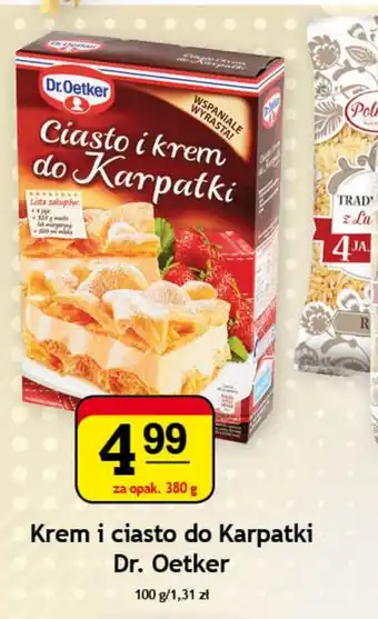 Gram Market Krem i ciasto do Karpatki Dr. Oetker 380g oferta
