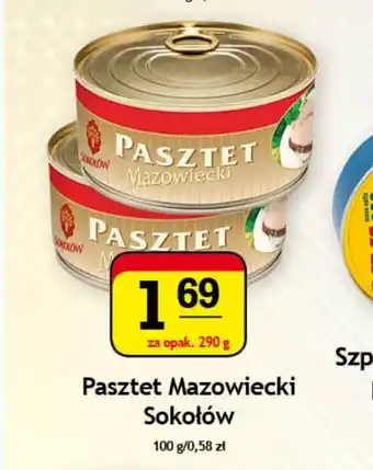 Gram Market Pasztet Mazowiecki Sokołów 290g oferta