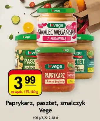 Gram Market Paprykarz, pasztet, smalczyk Vege 175-180g oferta