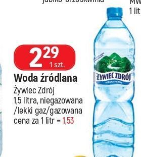 E.Leclerc Woda mocny gaz żywiec zdrój oferta