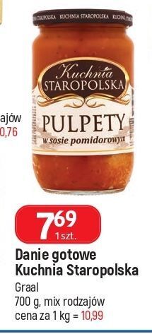 E.Leclerc Pulpety w sosie pomidorowym kuchnia staropolska oferta