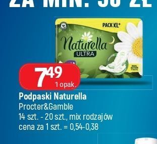 E.Leclerc Podpaski higieniczne night naturella ultra oferta