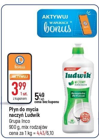 E.Leclerc Płyn do mycia naczyń miętowy ludwik oferta