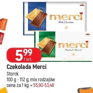 E.Leclerc Bombonierka zielona storck merci oferta