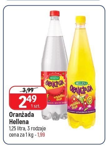 Oranżada biała hellena