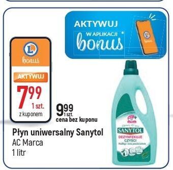 E.Leclerc Płyn dezynfekujący i czyszczący podłodi inne powierzchnie eukaliptus sanytol oferta