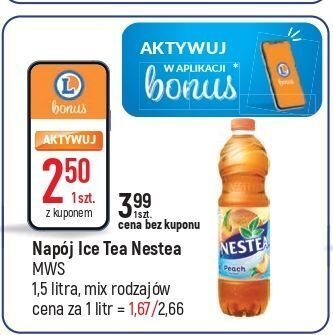 E.Leclerc Herbata mrożona peach nestea oferta
