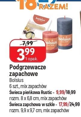 E.Leclerc Świeca zapachowa w szkle bolsius oferta