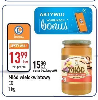E.Leclerc Miód wielokwiatowy nektarowy cd królowa pszczół oferta