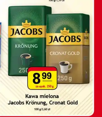 Gram Market Kawa mielona Jacobs Krönung, Cronat Gold 250g oferta