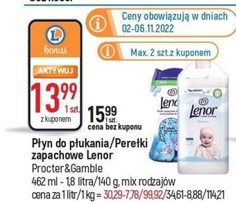 E.Leclerc Płyn do płukania lenor sensitive oferta