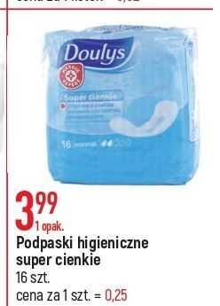 E.Leclerc Podpaski super cienkie normal wiodąca marka doulys oferta