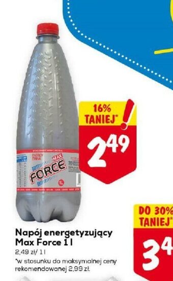 Lewiatan Napój energetyzujący Max Force 1l oferta