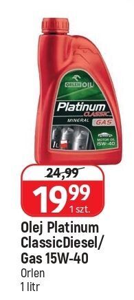 E.Leclerc Olej silnikowy platinum classic mineral 15w-40 orlen oil oferta