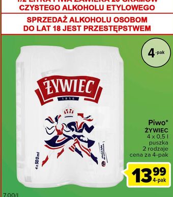 Globi Piwo żywiec jasne pełne oferta