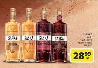 Carrefour Wódka saska orzech laskowy z nutą karmelu oferta