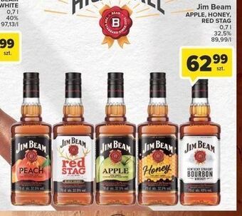 Carrefour Bourbon jim beam red stag oferta