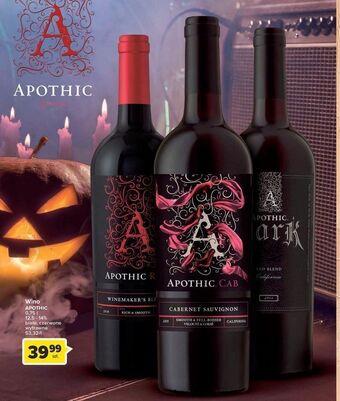 Carrefour Wino apothic red oferta