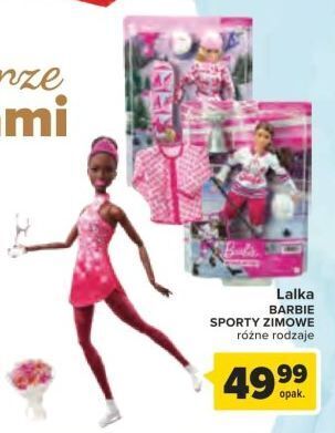 Carrefour Lalka sporty zimowe mattel oferta