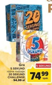 Carrefour Gra 20 sekund challenge trefl oferta