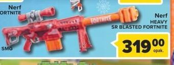 Carrefour Pistolet fortnite heavy sr blasted nerf oferta