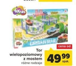Carrefour Tor wielopoziomowy z mostem 4kidz oferta