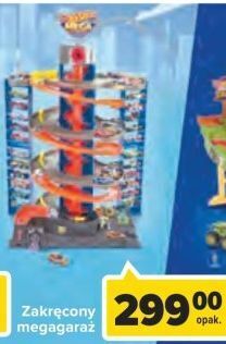 Carrefour Zakręcony mega garaż hot wheels oferta