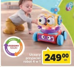 Carrefour Robot uczący przyjaciel 4w1 fisher-price oferta