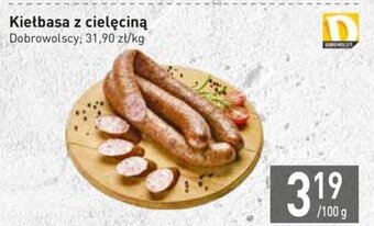 Stokrotka Dobrowolscy kiełbasa z cielęciną 100g oferta
