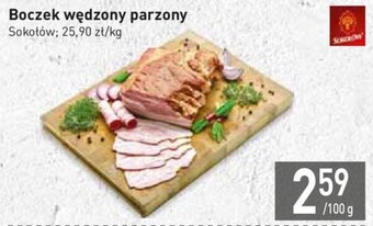 Stokrotka Sokołów boczek wędzony parzony 100g oferta