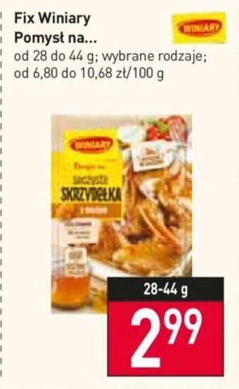 Stokrotka Winiary fix pomysł na... 28-44g oferta