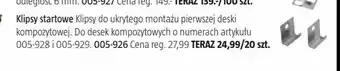 Klipsy startowe