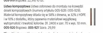 Jula Listwa kompozytowa oferta