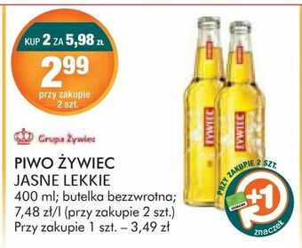 Stokrotka Piwo żywiec jasne lekkie oferta