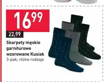 Stokrotka Skarpety męskie garniturowe wzorowane Kusiak oferta