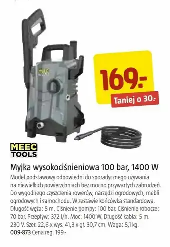 Jula Myjka wysokociśnieniowa 100 bar, 1400 W oferta