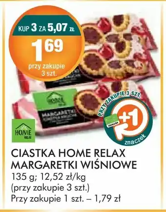 Stokrotka Ciastka Home Relax Margaretki wiśniowe oferta
