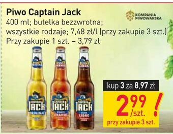 Stokrotka Piwo Captain Jack oferta